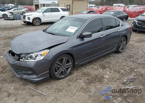 2017 Honda Accord Sport Se z USA, uszkodzony, nr VIN 1HGCR2F1XHA243899